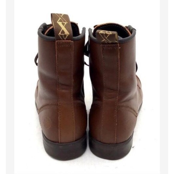 Xena Inertia EH Safety Boots Womens 7 Brown Steel Toe Work Boots-ASTM Certified - Picture 4 of 8